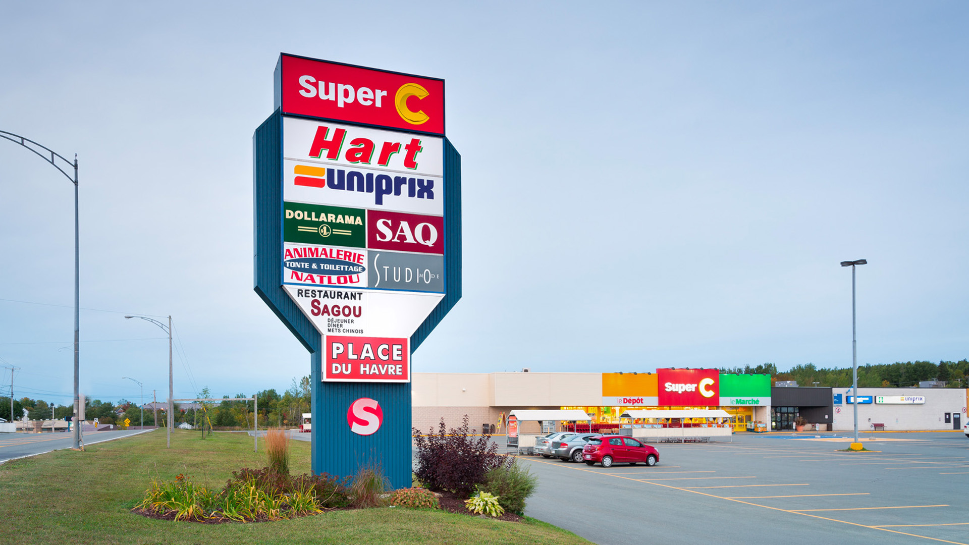 Enseigne lumineuse Entree Place du Havre Chandler